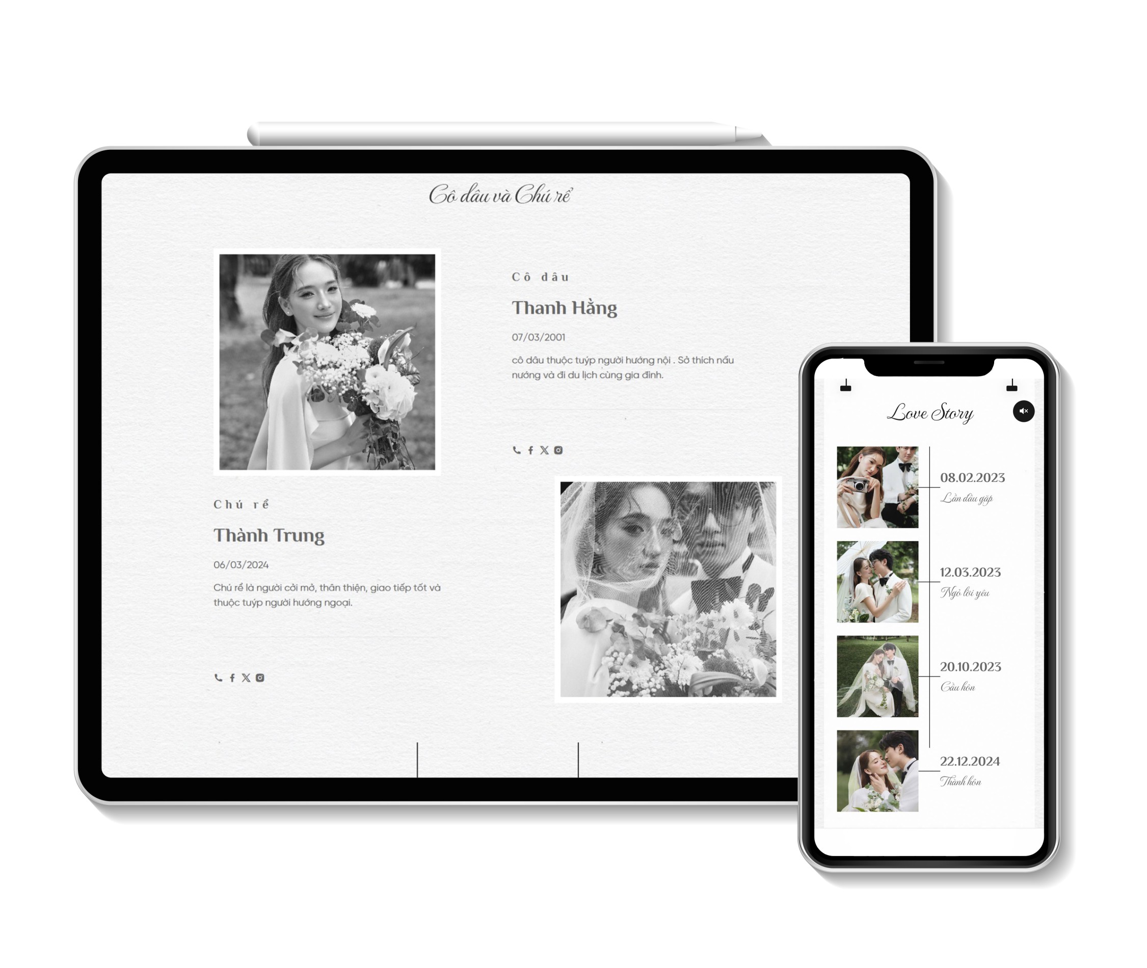 Mẫu thiệp hiện đại